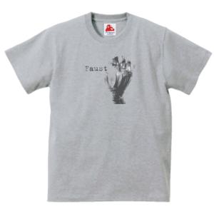 ファウスト  Faust　音楽Tシャツ ロックTシャツ バンドTシャツ　グレー｜uekitaya