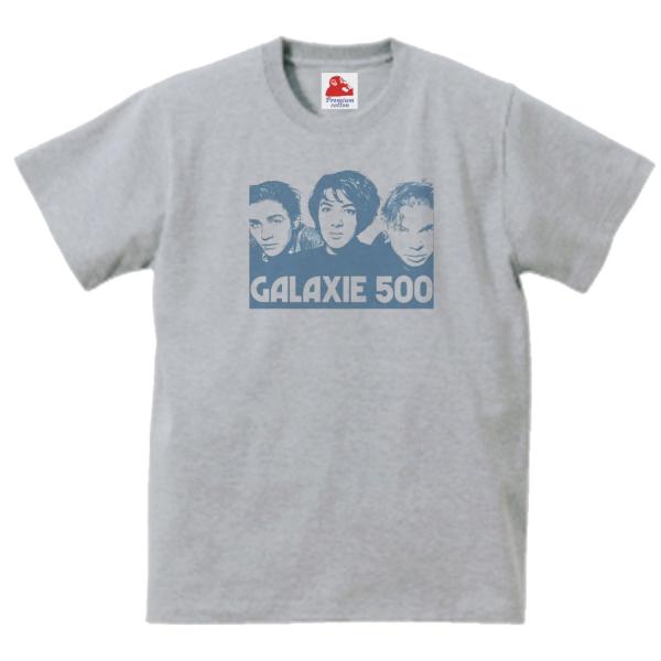 ギャラクシー500  Galaxie 500　音楽Tシャツ ロックTシャツ バンドTシャツ　グレー