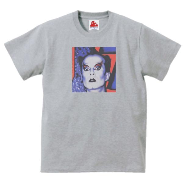 クラウス ノミ  Klaus Nomi　音楽Tシャツ ロックTシャツ バンドTシャツ　グレー