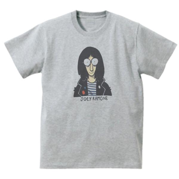 ジョニーラモーンズ　音楽Tシャツ ロックTシャツ バンドTシャツ　グレー