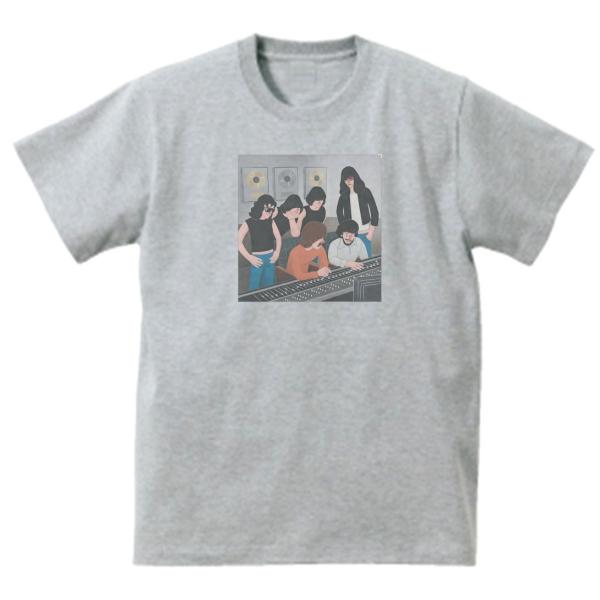 ラモーンズ 英語 Ramones　音楽Tシャツ ロックTシャツ バンドTシャツ　グレー