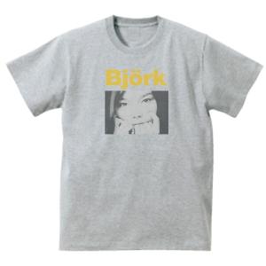 デビュー ビョークのアルバム 音楽Tシャツ ロックTシャツ バンドT