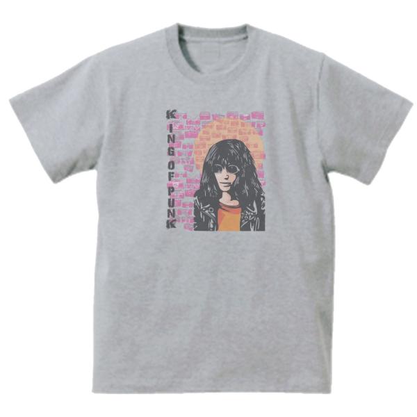 Ramones  ラモーンズ　音楽Tシャツ ロックTシャツ バンドTシャツ　グレー