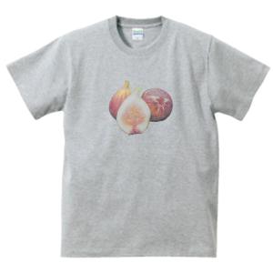 いちじく イチジク 食べ物・飲み物・野菜 Tシャツ イエロー : うえきた