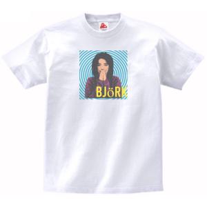 Bjork ビョーク 音楽Tシャツ ロックTシャツ バンドTシャツ : うえきた