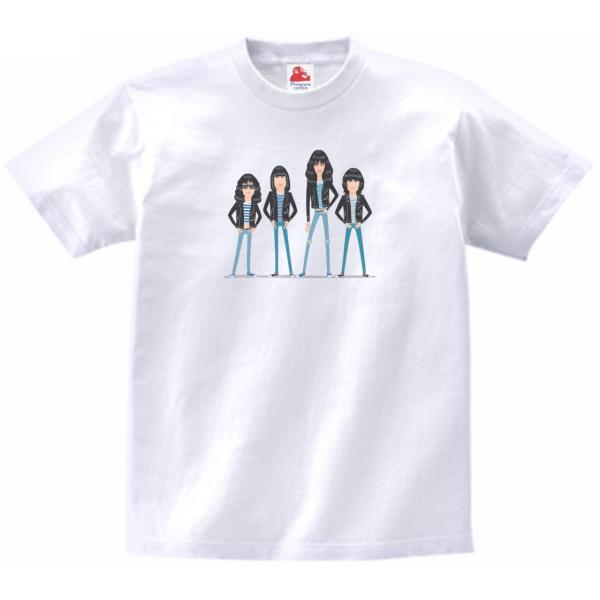 ラモーンズ Ramones　音楽Tシャツ ロックTシャツ バンドTシャツ ハイクオリティヘビーウェイ...