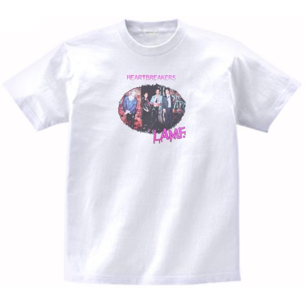 ジョニー サンダース&amp;ザ ハートブレイカーズ 音楽 ロック バンド Tシャツ ハイクオリティヘビーウ...