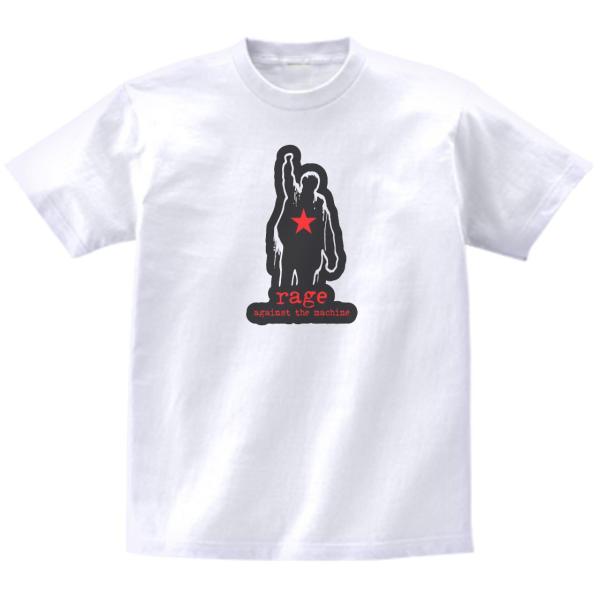 レイジ アゲインスト ザ マシーン　音楽Tシャツ ロックTシャツ バンドTシャツ ハイクオリティヘビ...