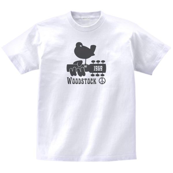 Woodstock  ウッドストック　音楽Tシャツ ロックTシャツ バンドTシャツ ハイクオリティヘ...
