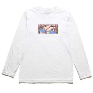 レディー　おもしろデザイン　長袖Tシャツ　ロングスリーブ｜uekitaya