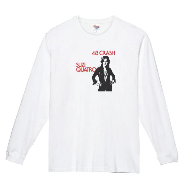 SUZI QUATRO  スージー クアトロ　長袖Tシャツ ロングスリーブ リブ付き ハイクオリティ...