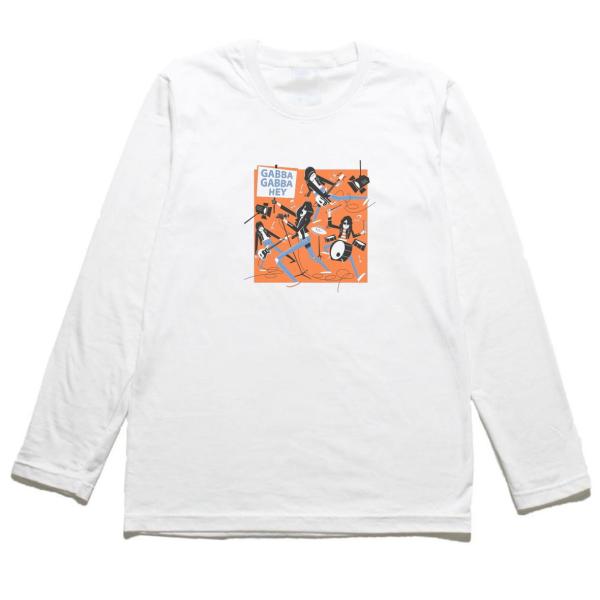 ラモーンズ　Ramones 音楽Tシャツ ロックTシャツ バンドTシャツ 長袖Tシャツ ロングスリー...