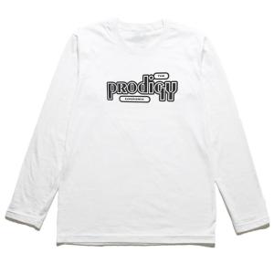 ザ・プロディジー長袖TシャツPRODIGY Mサイズ ロンT 音楽 バンド 長袖 ロングスリーブ Tシャツ ネイビーザ