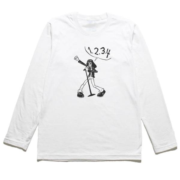 ラモーンズ Ramones 音楽Tシャツ ロックTシャツ バンドTシャツ 長袖Tシャツ ロングスリー...