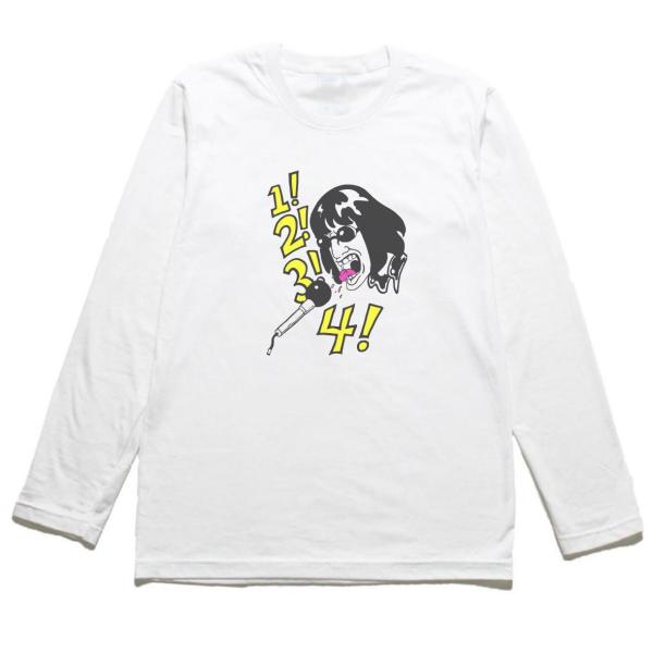 RAMONES ラモーンズ 音楽Tシャツ ロックTシャツ バンドTシャツ 長袖Tシャツ ロングスリー...