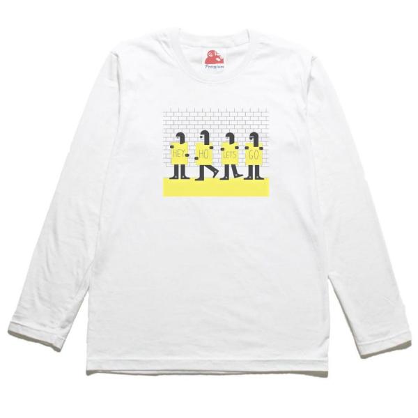 RAMONES ラモーンズ 音楽Tシャツ ロックTシャツ バンドTシャツ 長袖Tシャツ ロングスリー...