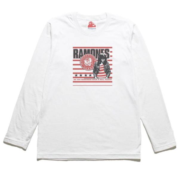 RAMONES ラモーンズ 音楽Tシャツ ロックTシャツ バンドTシャツ 長袖Tシャツ ロングスリー...