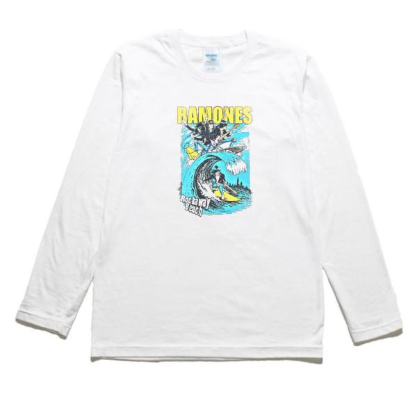 RAMONES 音楽Tシャツ ロックTシャツ バンドTシャツ 長袖Tシャツ ロングスリーブ