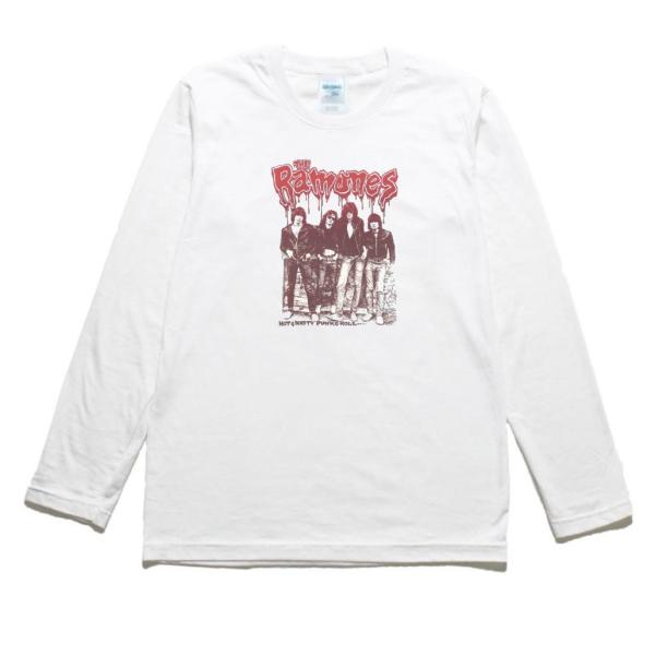 RAMONES 音楽Tシャツ ロックTシャツ バンドTシャツ 長袖Tシャツ ロングスリーブ
