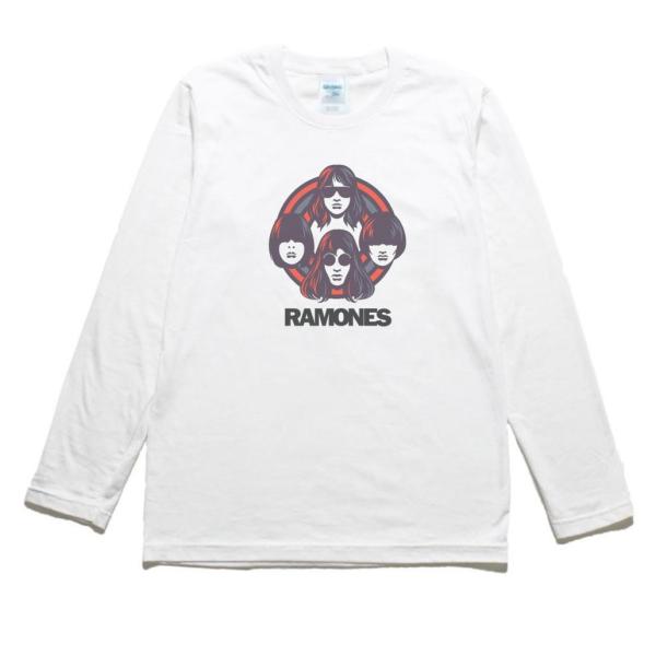 RAMONES 音楽Tシャツ ロックTシャツ バンドTシャツ 長袖Tシャツ ロングスリーブ