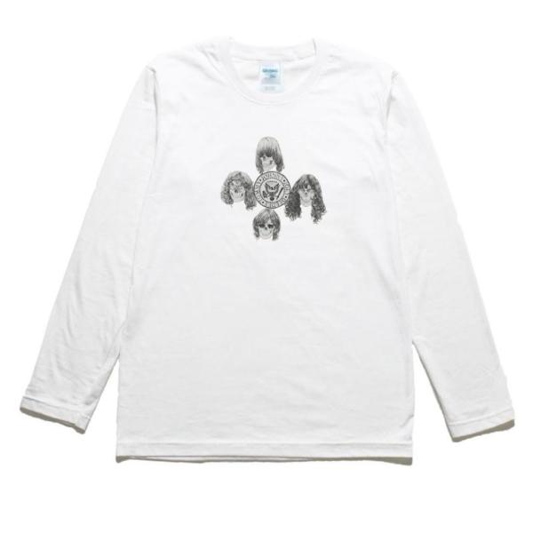 RAMONES 音楽Tシャツ ロックTシャツ バンドTシャツ 長袖Tシャツ ロングスリーブ