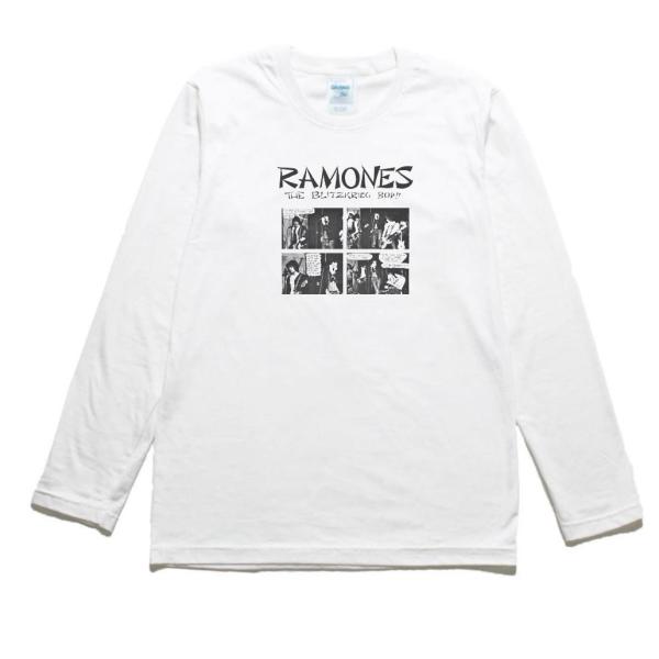 RAMONES 音楽Tシャツ ロックTシャツ バンドTシャツ 長袖Tシャツ ロングスリーブ