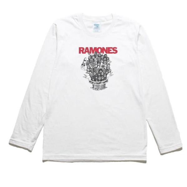 RAMONES 音楽Tシャツ ロックTシャツ バンドTシャツ 長袖Tシャツ ロングスリーブ