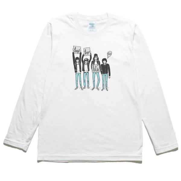 RAMONES 音楽Tシャツ ロックTシャツ バンドTシャツ 長袖Tシャツ ロングスリーブ