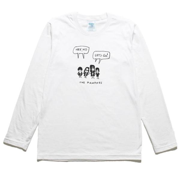 RAMONES 音楽Tシャツ ロックTシャツ バンドTシャツ 長袖Tシャツ ロングスリーブ
