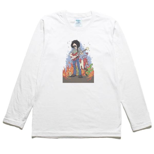 FRANK ZAPPA 音楽Tシャツ ロックTシャツ バンドTシャツ 長袖Tシャツ ロングスリーブ