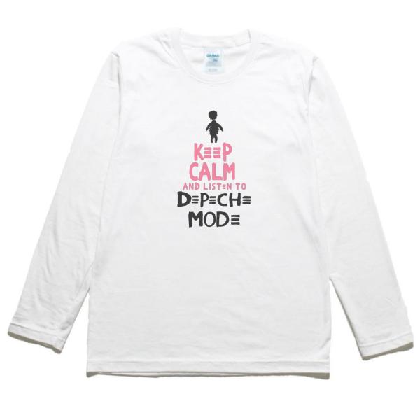 デペッシュ・モード　Depeche Mode 音楽Tシャツ ロックTシャツ バンドTシャツ 長袖Tシ...