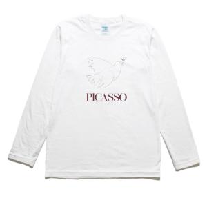 ピカソ デザイン・アート 長袖Tシャツ ロングスリーブ : うえきたや