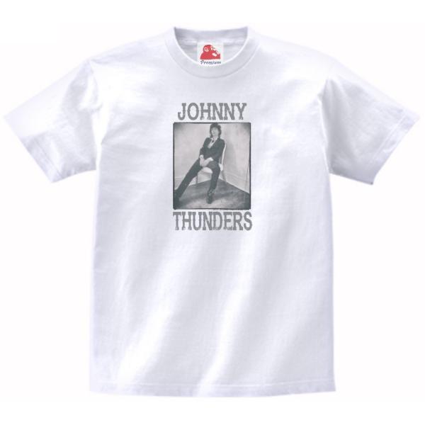 ジョニー サンダース Johnny Thunders　音楽Tシャツ ロックTシャツ バンドTシャツ