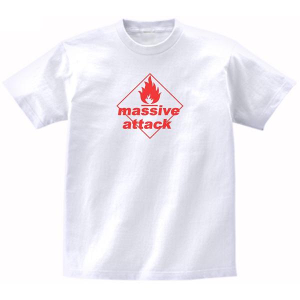 マッシヴ アタック Massive Attack　音楽Tシャツ ロックTシャツ バンドTシャツ