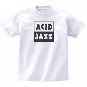 アシッドジャズ　Acid jazz　音楽Tシャツ ロックTシャツ バンドTシャツ｜うえきたや
