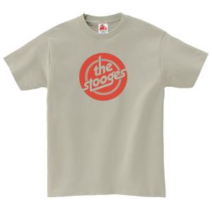ストゥージズ The Stooges　音楽Tシャツ ロックTシャツ バンドTシャツ　シルバーグレー｜uekitaya
