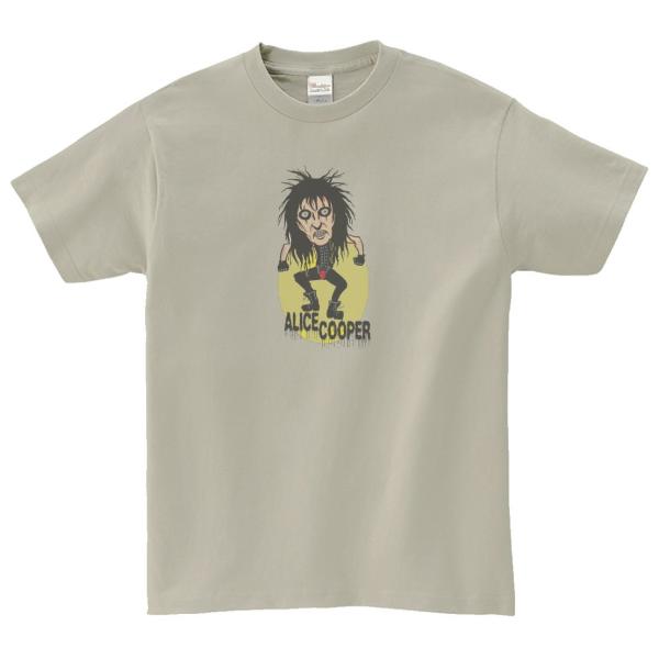 アリス・クーパー　Alice Cooper　音楽Tシャツ ロックTシャツ バンドTシャツ　シルバーグ...