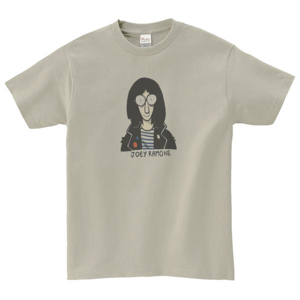 ジョニーラモーンズ　音楽Tシャツ ロックTシャツ バンドTシャツ　シルバーグレー