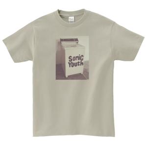 Sonic Youth グレー Tシャツ Lサイズ ソニック ユースSonic Youth 音楽Tシャツ ロックTシャツ バンドT