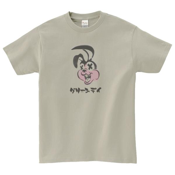 グリーンデイ　音楽Tシャツ ロックTシャツ バンドTシャツ　シルバーグレー