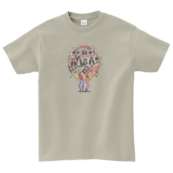 RAMONES　音楽Tシャツ ロックTシャツ バンドTシャツ　シルバーグレー