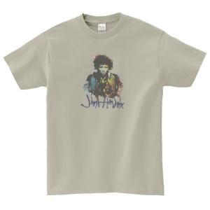 ジミ・ヘンドリックス Jimi Hendrix バンド ロック Tシャツ 白 : T