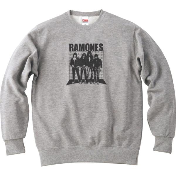 RAMONES　音楽 ロック シャツ バンド シネマ 長袖　トレーナー スエット ロングスリーブ グ...