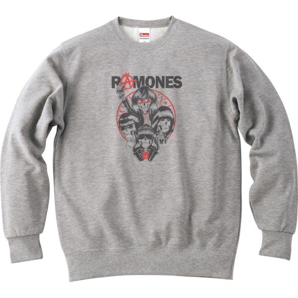 RAMONES　音楽 ロック シャツ バンド シネマ 長袖　トレーナー スエット ロングスリーブ グ...