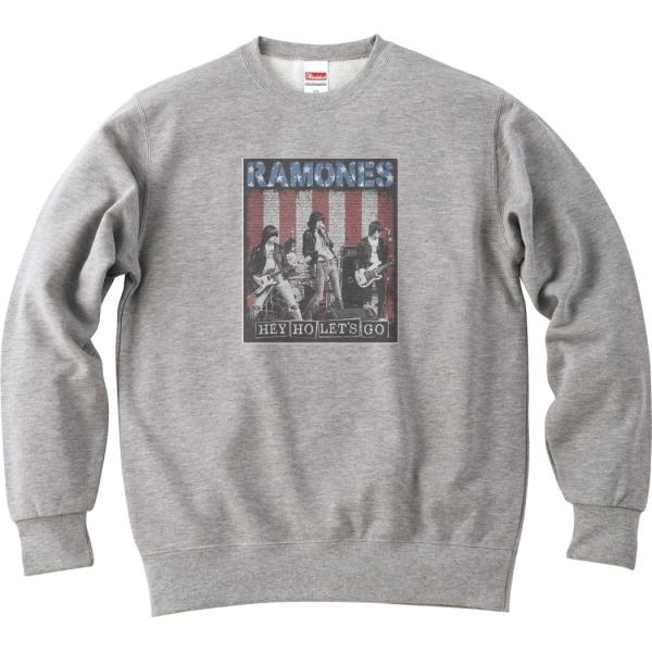 RAMONES　音楽 ロック シャツ バンド シネマ 長袖　トレーナー スエット ロングスリーブ グ...
