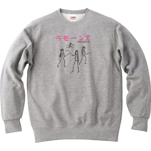 ラモーンズ　音楽 ロック シャツ バンド シネマ 長袖　トレーナー スエット ロングスリーブ グレー