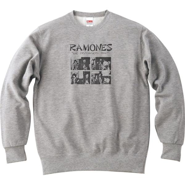 RAMONES　音楽 ロック シャツ バンド シネマ 長袖　トレーナー スエット ロングスリーブ グ...