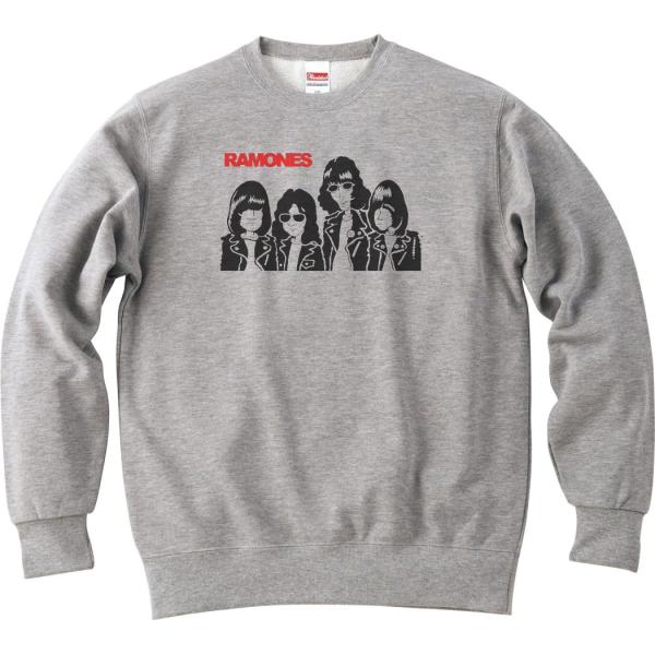 RAMONES　音楽 ロック シャツ バンド シネマ 長袖　トレーナー スエット ロングスリーブ グ...