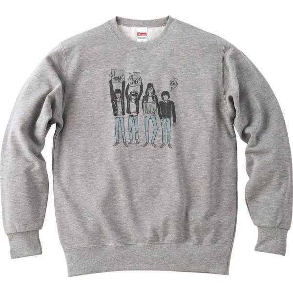 RAMONES　音楽 ロック シャツ バンド シネマ 長袖　トレーナー スエット ロングスリーブ グ...