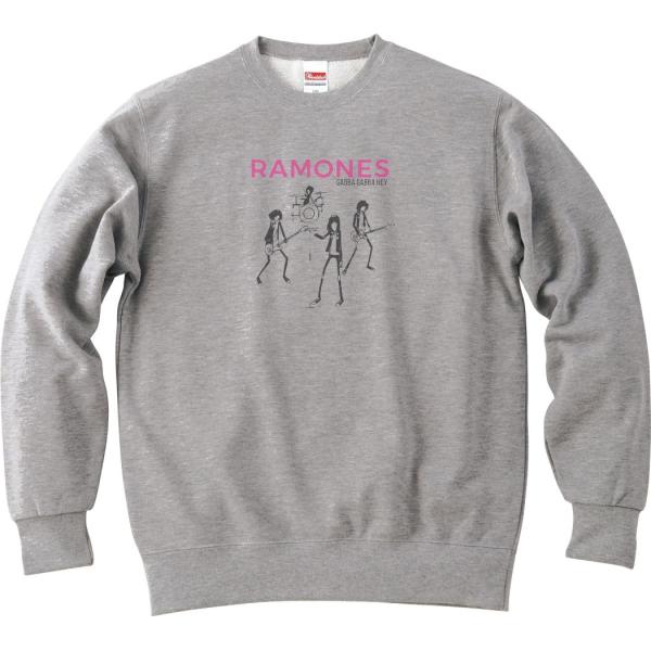 RAMONES　音楽 ロック シャツ バンド シネマ 長袖　トレーナー スエット ロングスリーブ グ...